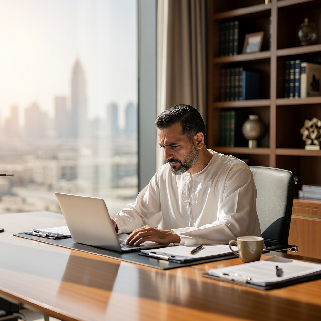 صاحب عمل سعودي يتعلم استراتيجيات ولاء العملاء